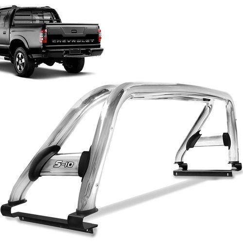 Santo Antonio S10 1995 a 2011 Duplo Cromado Sem Barra