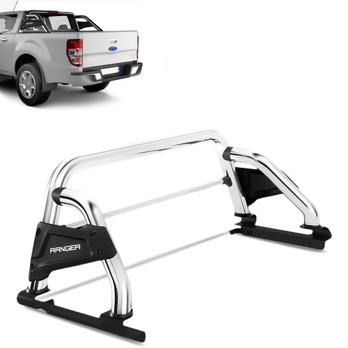 Santo Antônio Ranger CD 2013 a 2023 Cromado Com Barra Bepo B4