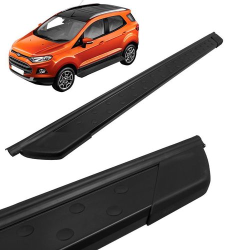 Estribo Lateral Ecosport 2013 a 2018 Aluminio Preto Bepo