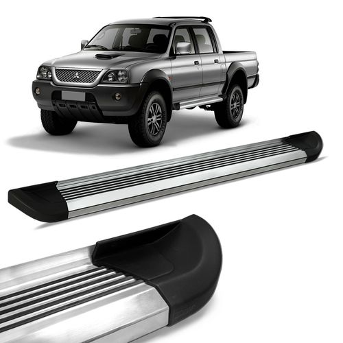 Estribo Lateral L200 Sport Outdoor 2006 a 2012 Aluminio G2 Bepo