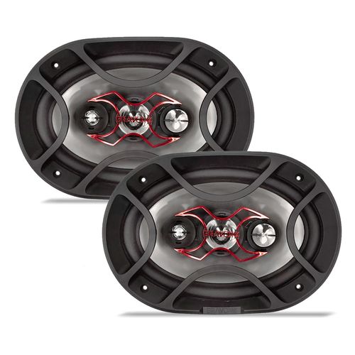 Par Alto Falante Bravox 6x9 Pol B4X69X 140W RMS Quadriaxial Linha X
