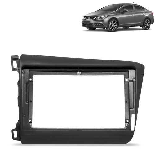 Moldura do Painel 9 Polegadas Civic 2012 a 2016 Grafite