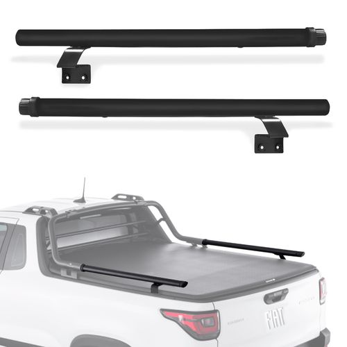 Extensão Para Santo Antonio Sunset Fiat Strada 2021 a 2023 Plus Preto Keko