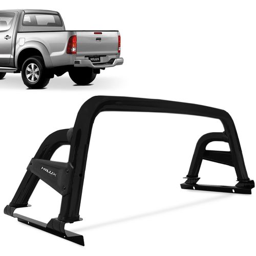 Santo Antonio Hilux 2005 a 2015 Preto ST Sem Barra