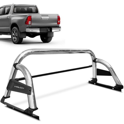 Santo Antonio Hilux 2016 a 2023 Cromado ST Com Barra