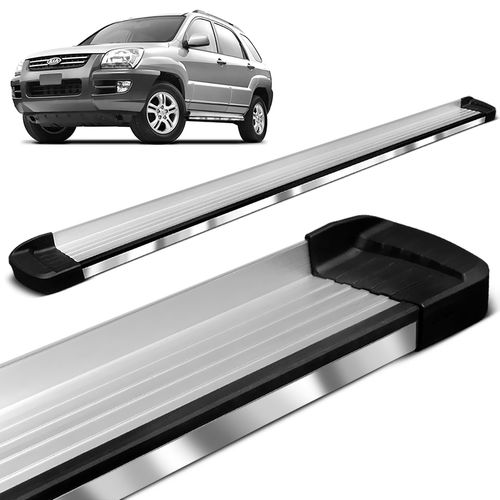 Estribo Lateral Kia Sportage 2008 2009 Aluminio Bepo