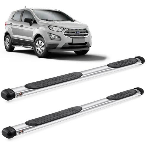 Estribo Lateral Ecosport 2013 a 2021 Oblongo Cromado Keko K1