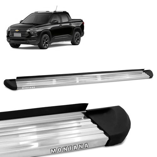 Estribo Lateral Montana 2023 2024 Aluminio Polido