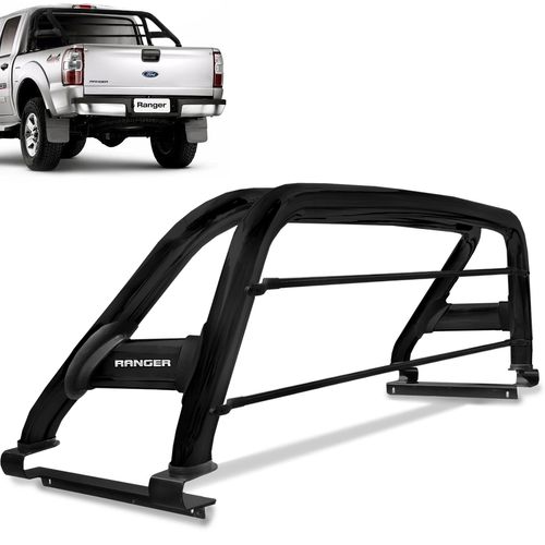 Santo Antonio Duplo Ranger 1998 a 2012 Preto Com Grade