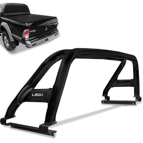 Santo Antonio L200 Sport Outdoor 2004 a 2012 Duplo Preto Sem Barra