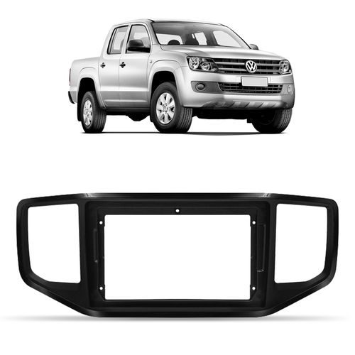 Moldura de Painel 9 Polegadas Amarok 2017 a 2023 Black Piano