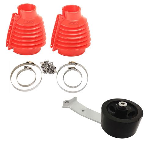 Coifa de Câmbio em Silicone (Par) + Pedal de Acelerador Roller para Fusca e Derivados