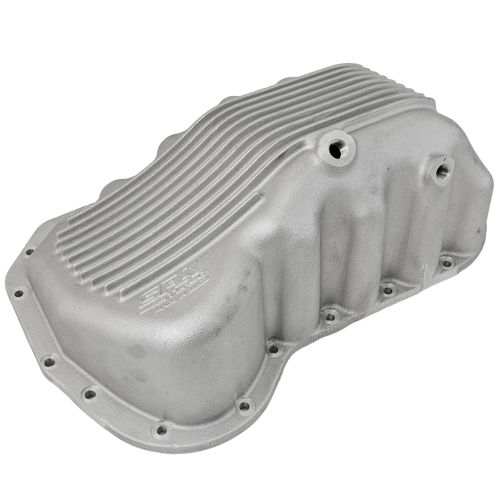 Cárter motor VW AP em alumínio com defletor 4 litros com retorno