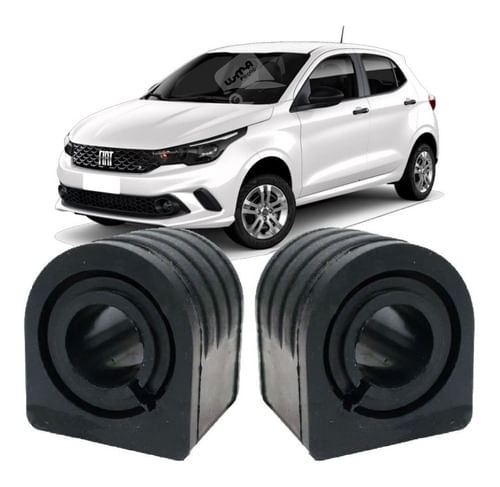 2 Buchas Barra Estabilizadora Fiat Argo Ø17mm 52102673