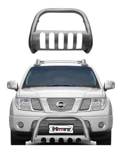 Para-choque De Impulsão Frontier 2008 Á 2016 Grafite