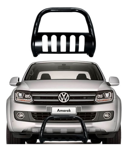 Para-choque De Impulsão Amarok Todos Preto C/chapa