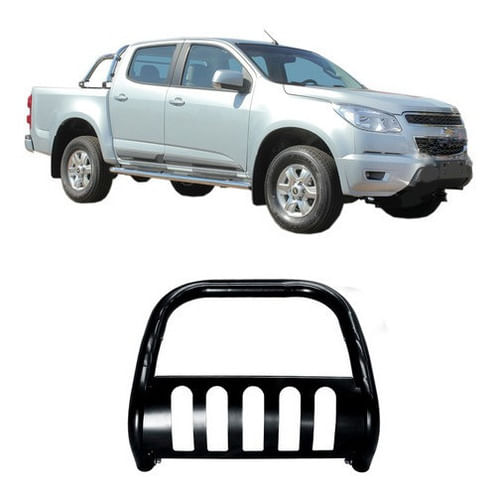 Parachoque De Impulsão S10 2012/20 C/protetor Preto