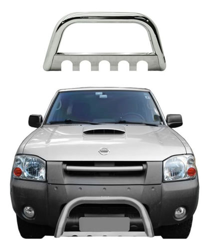 Para-choque De Impulsão Frontier 03 A 2007 Cromado
