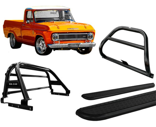 Kit Quebra Mato_estribo Ch_sant Antonio Duplo D10/d-10 Preto