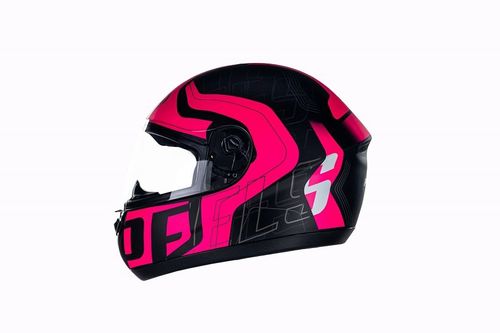 Capacete Spike New Ghost  PRETO F/ROSA