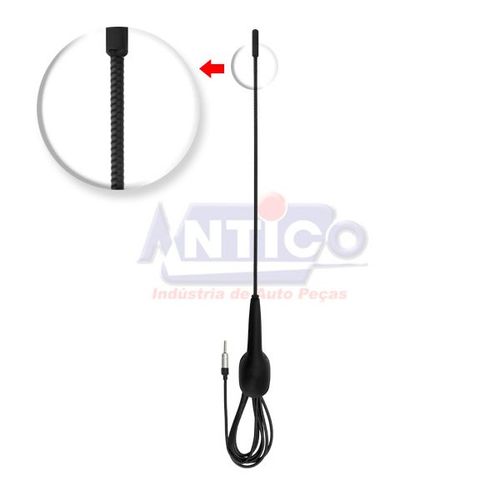 Antena Teto Palio/palio Weekend/marea/brava/strada/doblo/uno Novo     -     Antena + Base