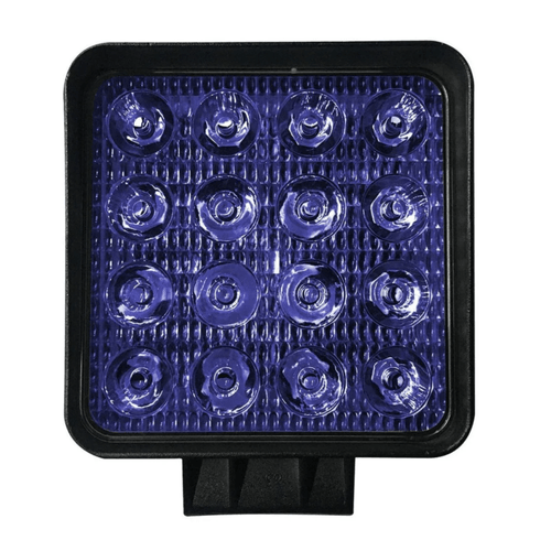 Farol Quadrado 48W Azul K9005