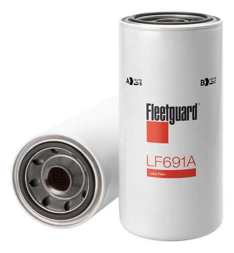 Filtro Óleo Lubrificante Fleetguard Lf691a  P/ Caterpillar
