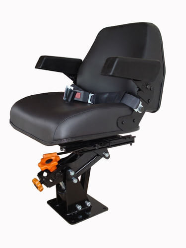 Banco Universal Pedestal Giratorio Retroescavadeira