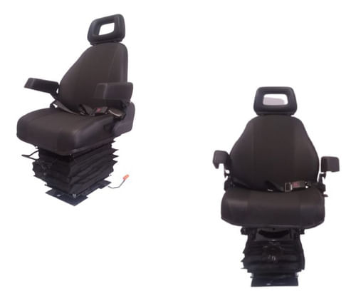 Assento Reclinavel Pedestal Sanfonado Retroescavadeira