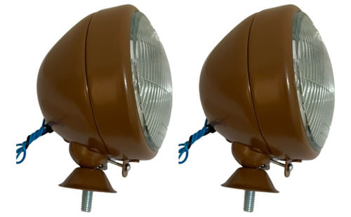 Par Farol Dianteiro Trator Valmet 60 62 65 80 85 86 C/vigia