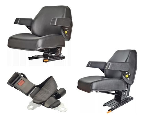 Banco Para Trator Universal Completo Com Cinto Segurança