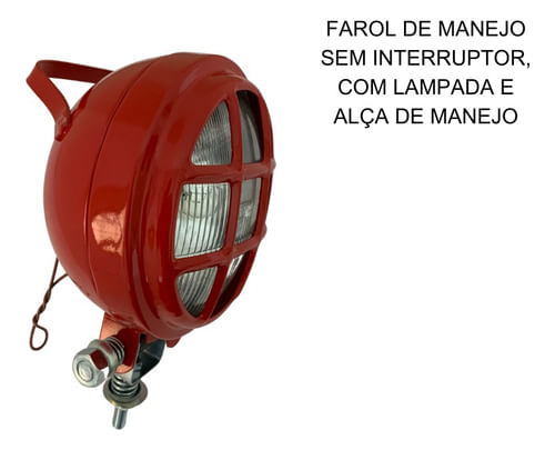 Farol Traseiro Manejo Trator Massey Ferguson Sem Interruptor