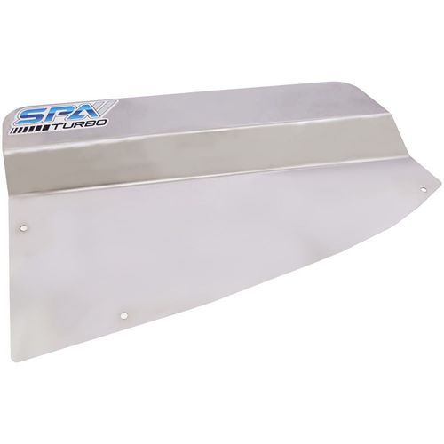 Chapa acabamento radiador de água AP  em aço inox polido