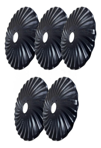 5 Discos De Corte Turbo 17  Plantadeira Baldan, Vence Tudo