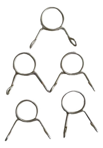 5 Travas P/ Mangote 38mm Plantadeira Semeato 03110007