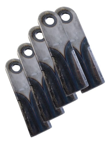 Kit 5 Facas Do Picador Colheitadeira Massey New Holland 18mm