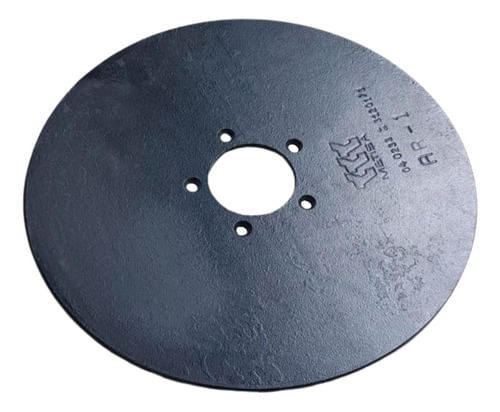 2 Discos Plano Liso 14 Polegadas X 4mm Plantadeira - 040233