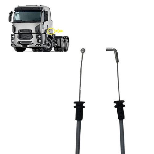 Cabo Abertura Porta Objetos Cargo G-II 2042 2842 13 à 19 Ext