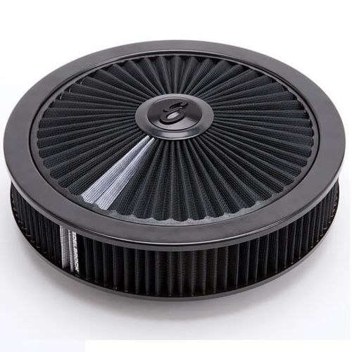 Filtro de Ar Pro-Flow/Hi-Flow 14"x3" Preto - EDELBROCK
