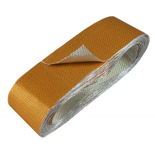 Fita Refletora de Caloria Dourada - Adesiva - 1,5" x 4,5m - THERMO TEC