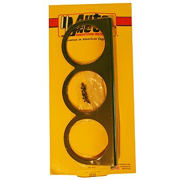 Suporte Tipo Painel para 3 Instrumentos - 2" 5/8 - AUTO METER