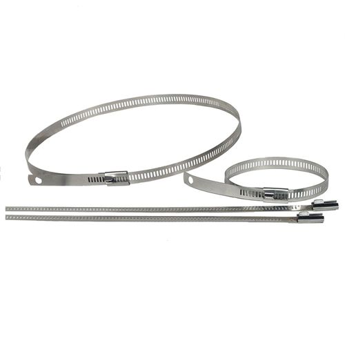 Kit de Abraçadeiras em Aço Inox - 4 de 9" e 2 de 18" - Thermo Tec