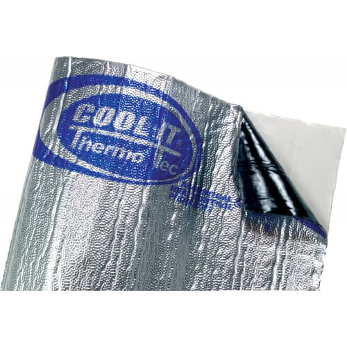Manta de composto emborrachado Isolante Térmico e Sonoro - 1,5m x 90cm - THERMO TEC