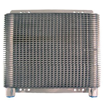 Radiador de Óleo Médio - Polido - B&M