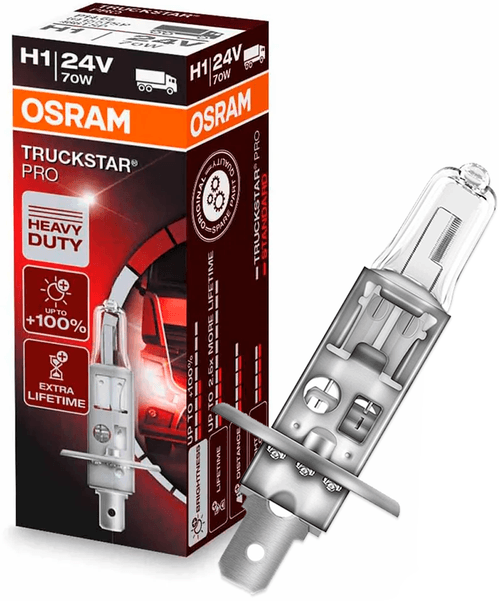 Lâmpada Caminhão Osram Truckstar Pro H1 70W