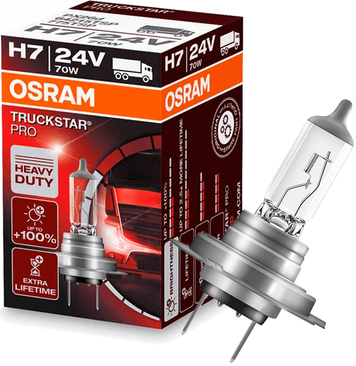 Lâmpada Caminhão Osram Truckstar Pro H7 70W