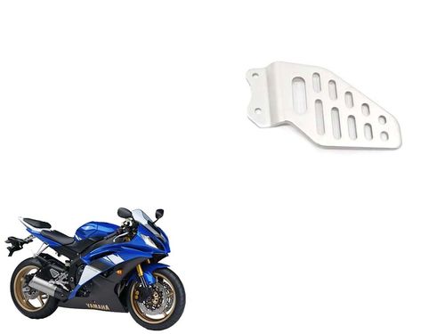 Acabamento Pedaleira Dianteira L/d Yamaha Yzf R6 08-1