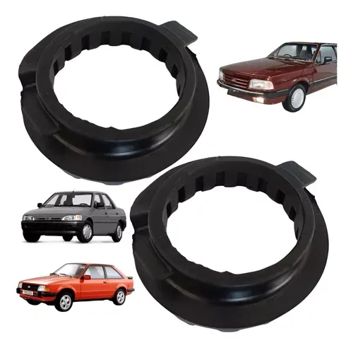 Par CALÇO DA MOLA SUSPENSÃO TRAS Mobensani ESCORT 83/91