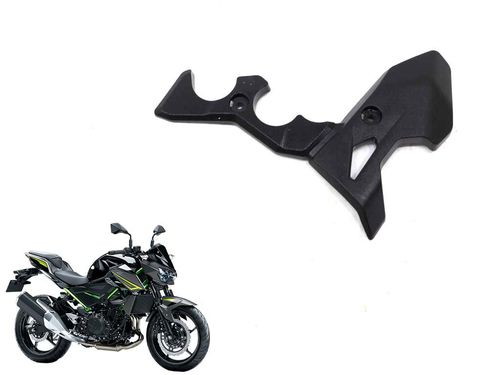 Acabamento Esquerdo Chassi Kawasaki Z 400 Z400 20-2