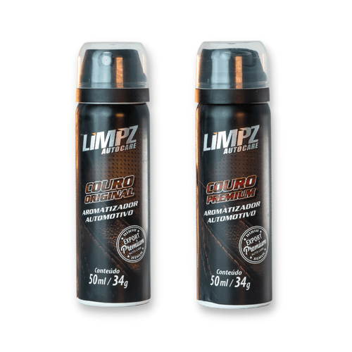 Aromatizador Automotivo Limpz Auto Aroma Couro Original